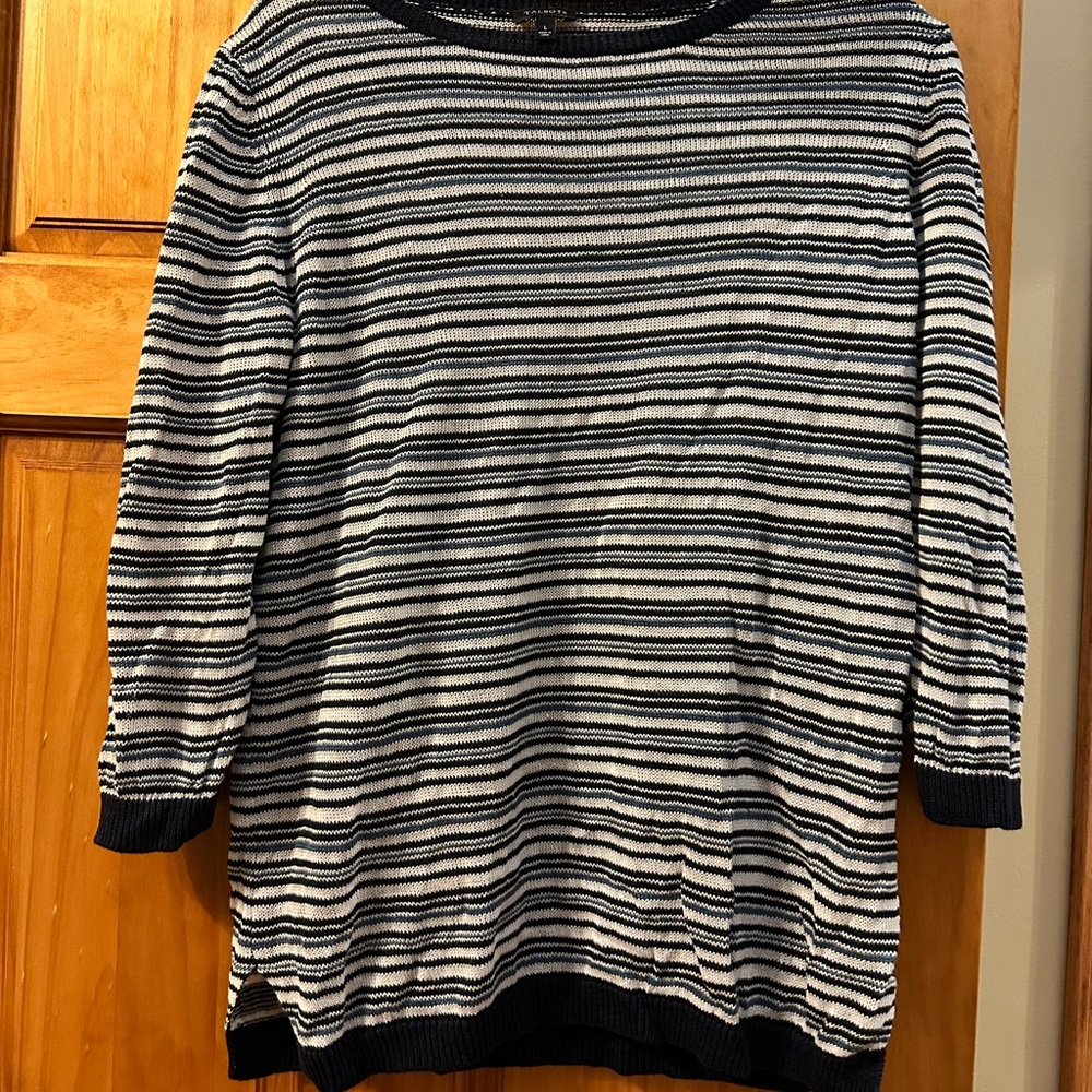 Talbots linen sweater